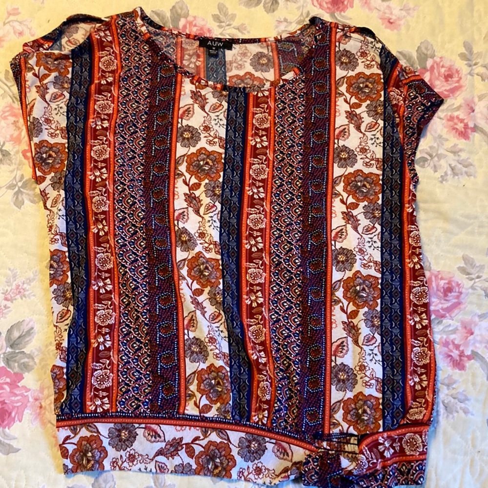 Colorful Blouse plus size 14